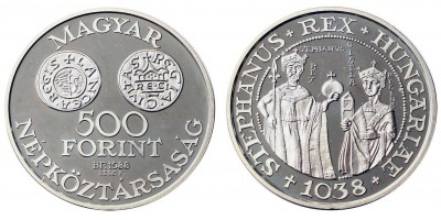500 forint Szent István 1988 PP